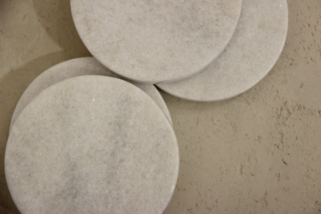 Round Marble Coasters