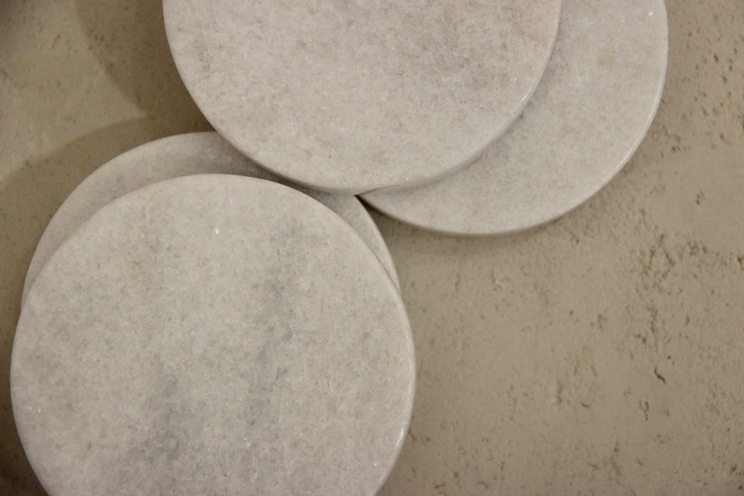 Round Marble Coasters