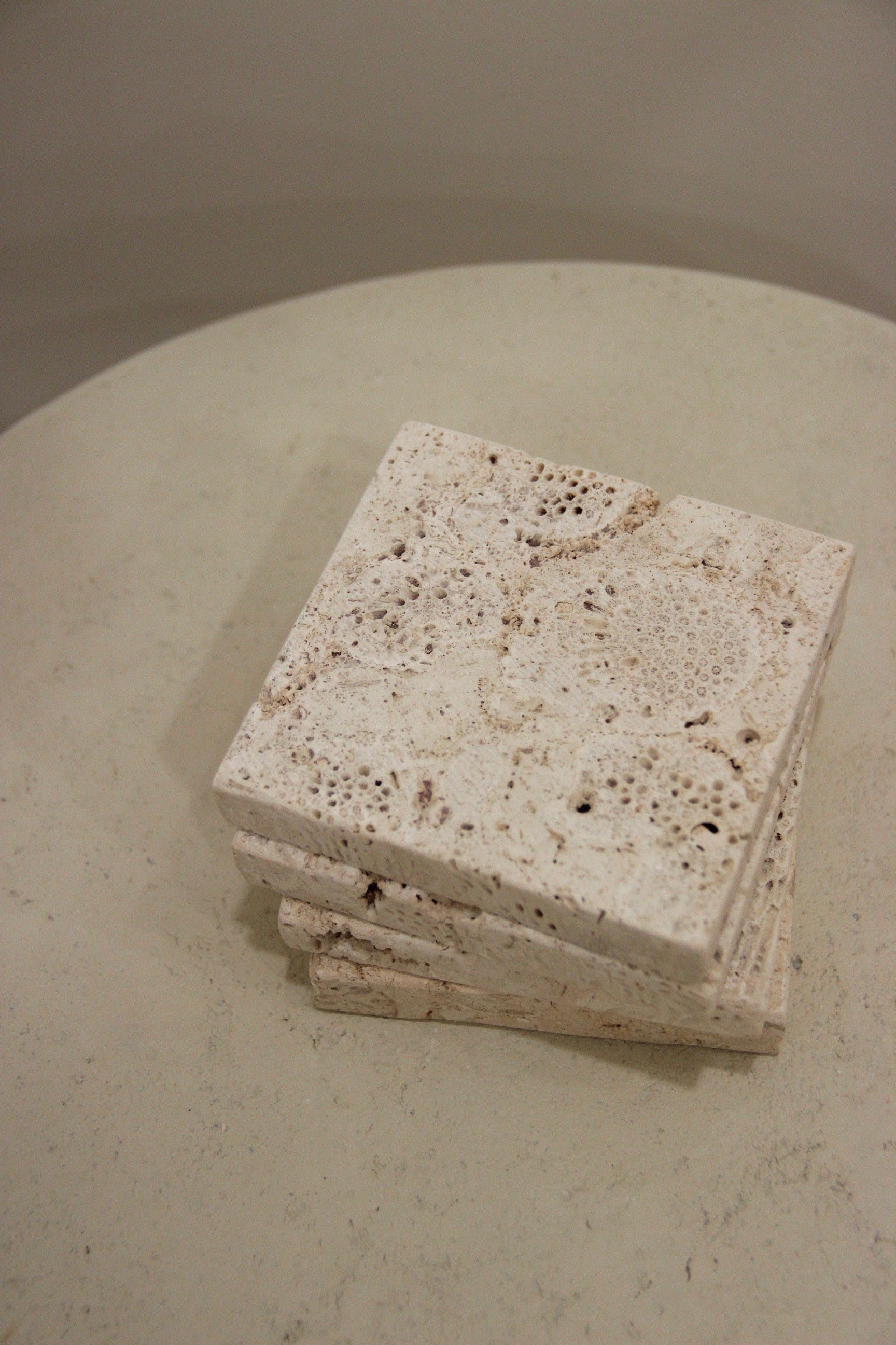 Square Coral Coasters