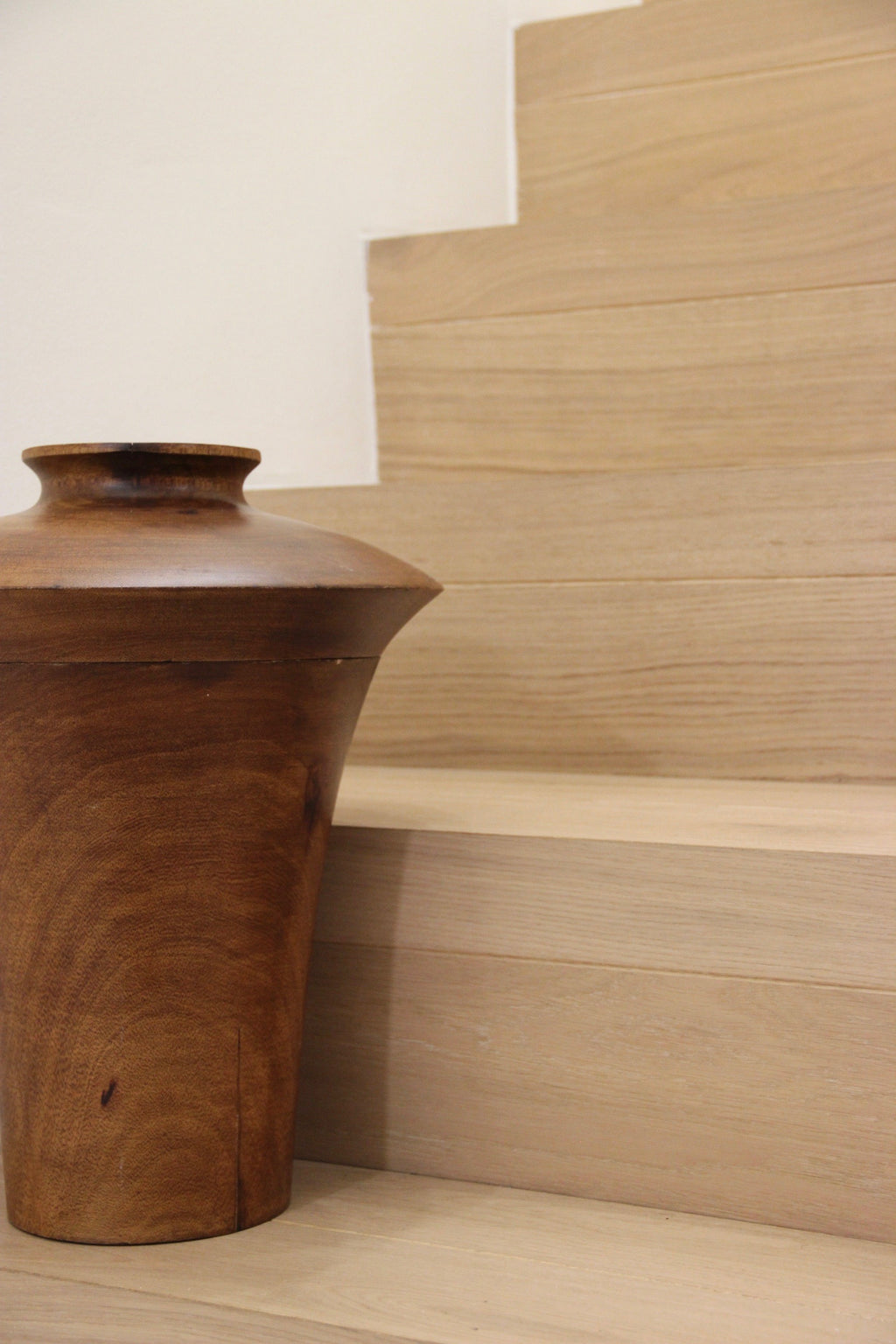 Danish Wooden Vase