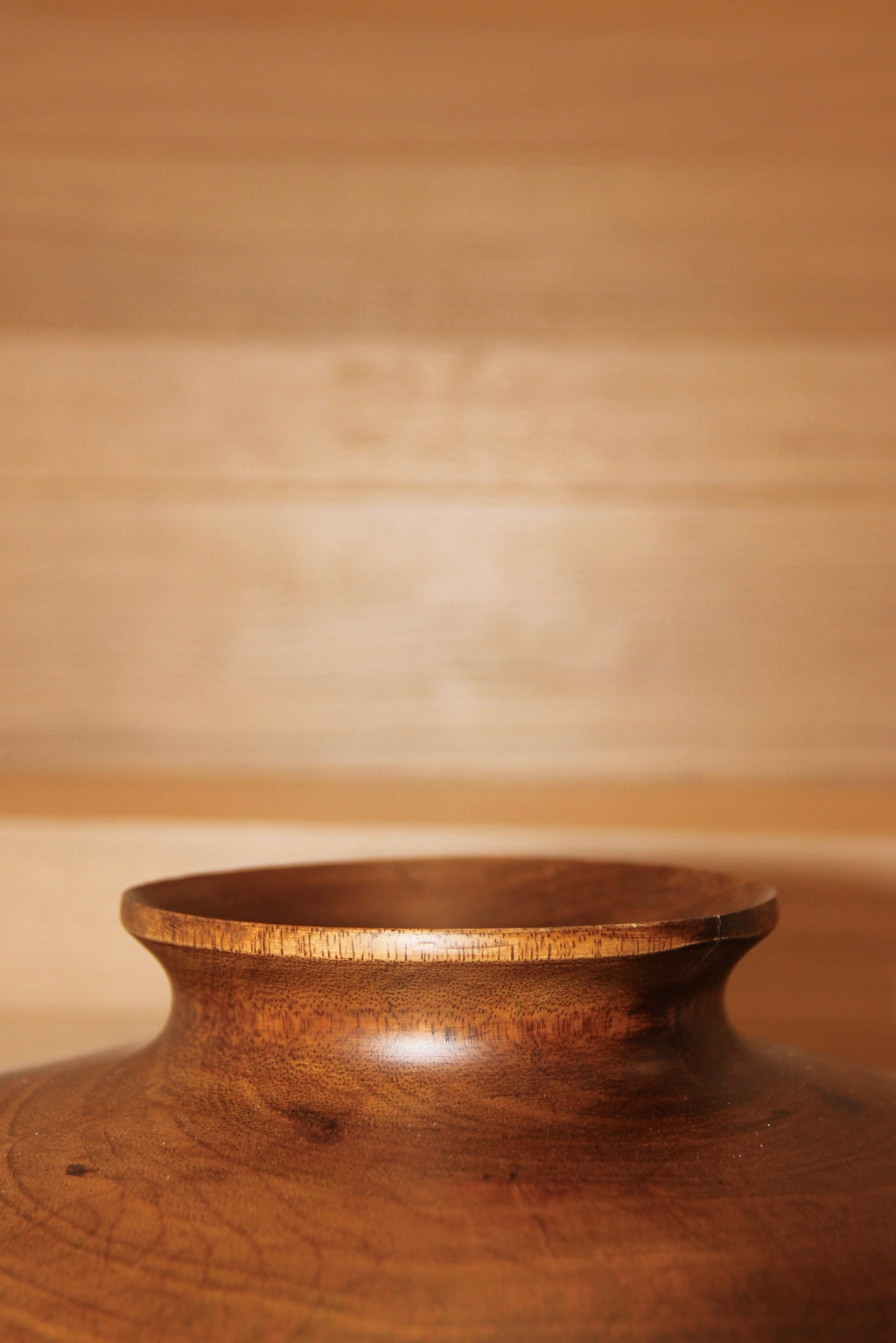 Danish Wooden Vase