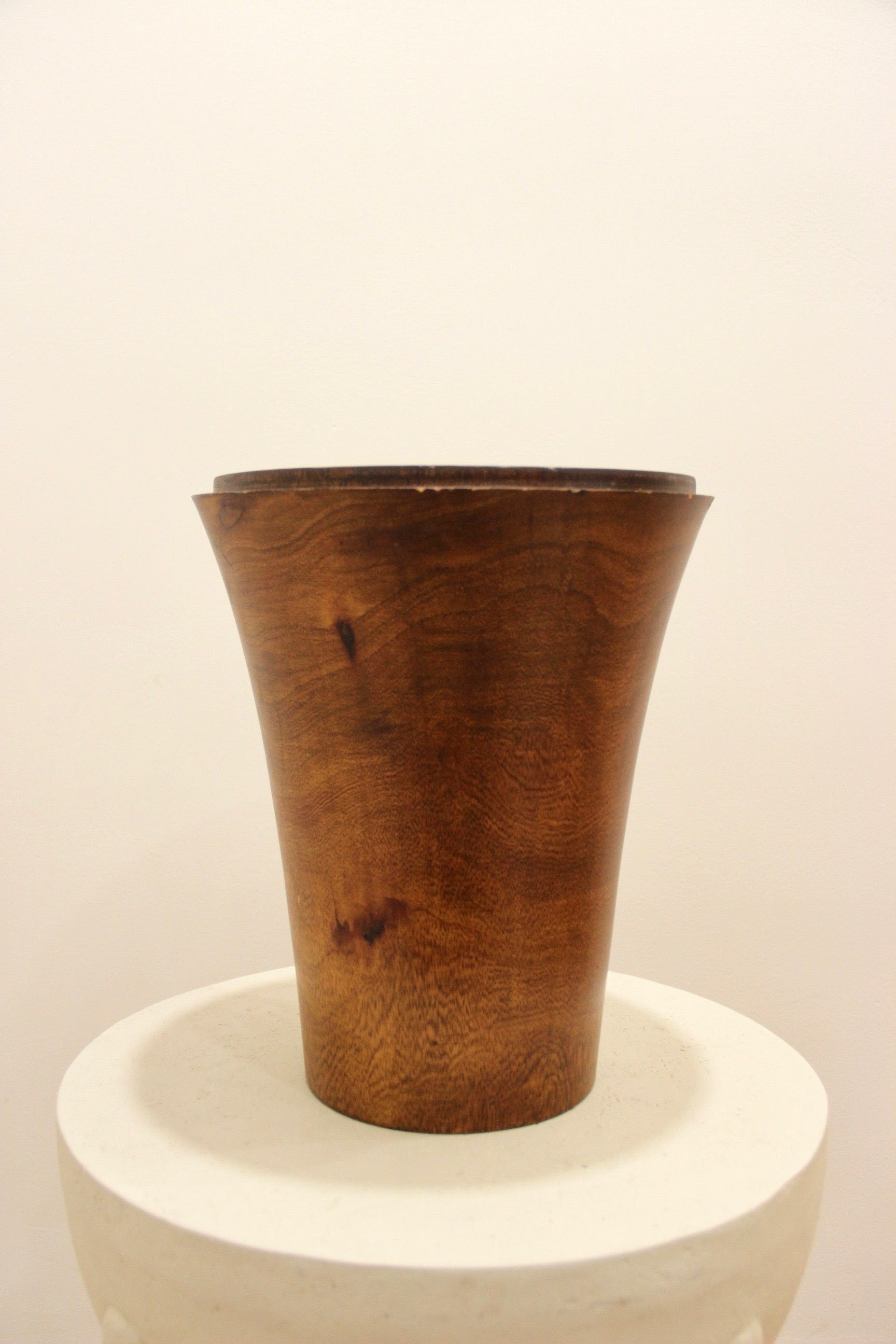 Danish Wooden Vase