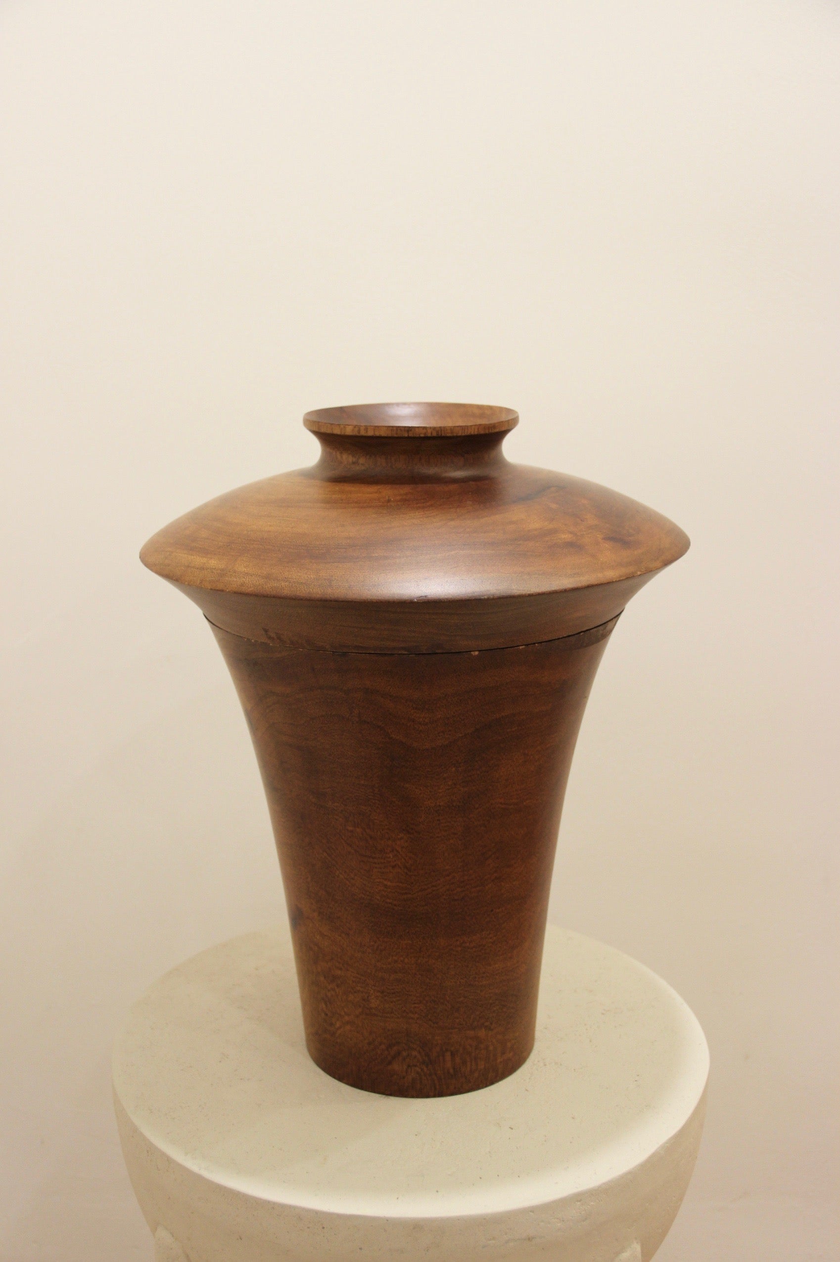 Danish Wooden Vase