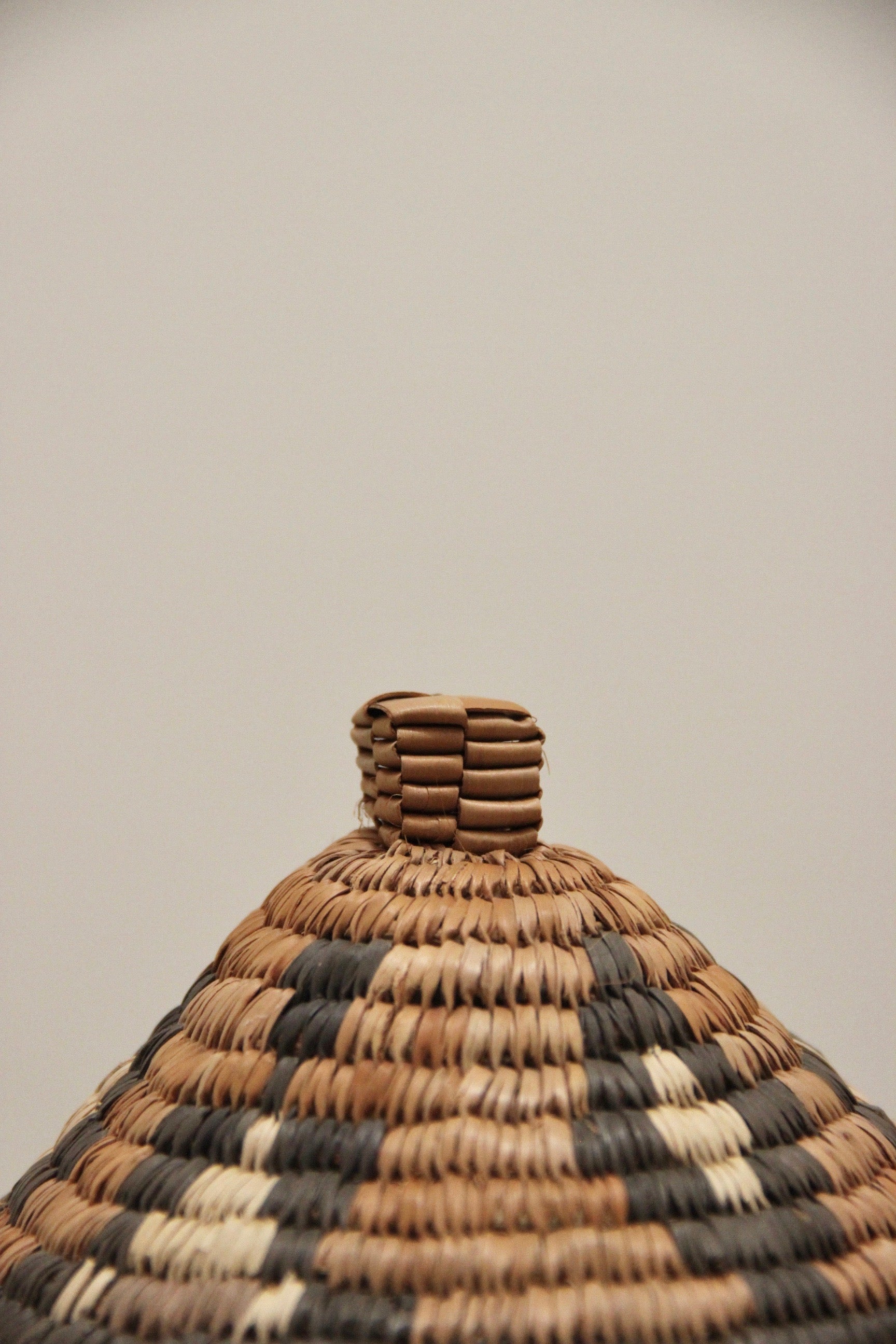South African Zulu Basket with Lid