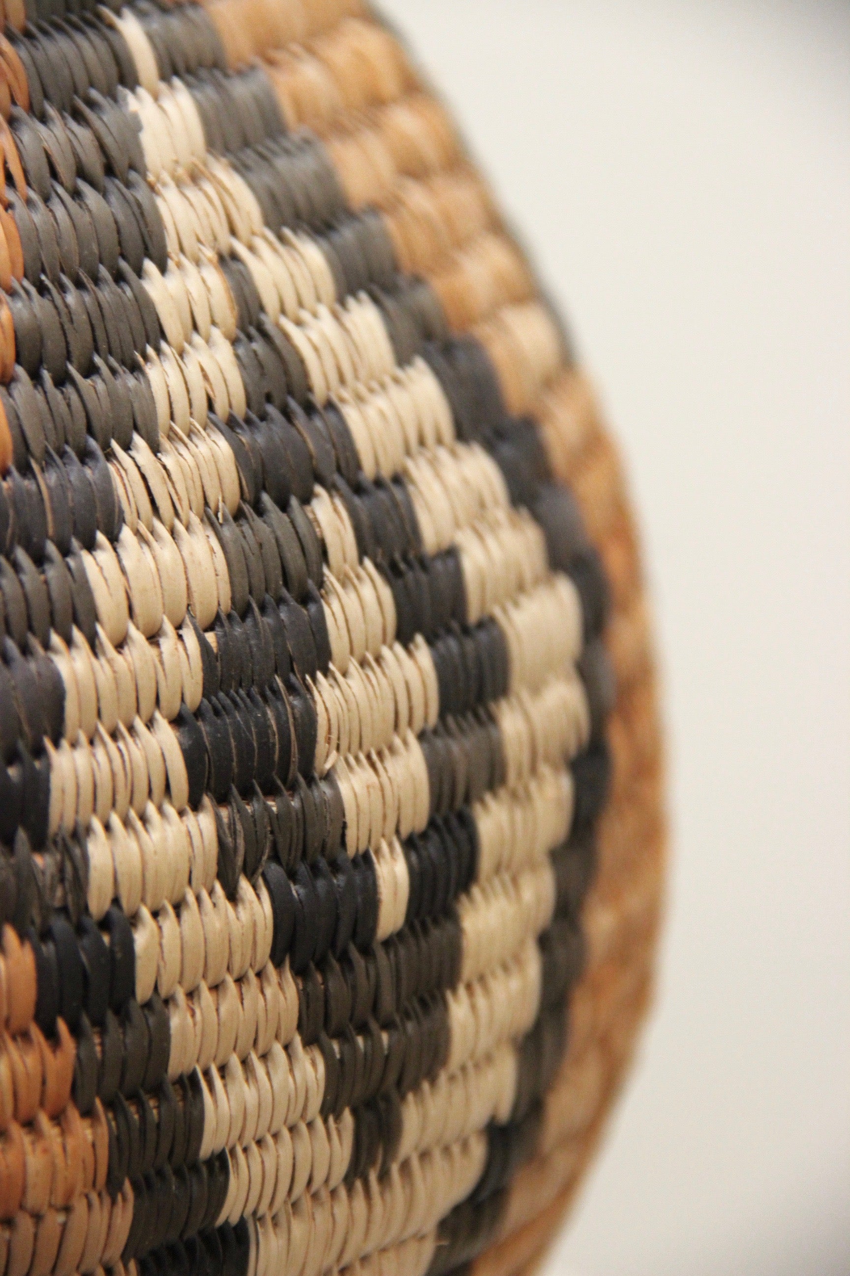 South African Zulu Basket with Lid