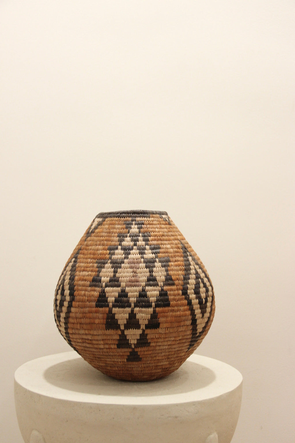 South African Zulu Basket with Lid